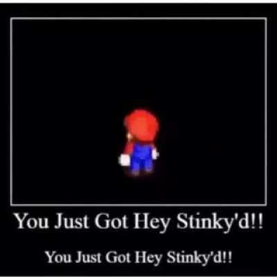 You got hey stinky'd1!1!111!!!!!