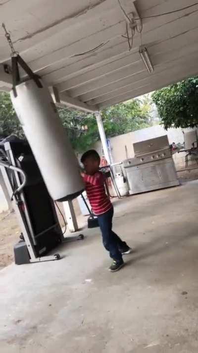 the bag had more fight in it