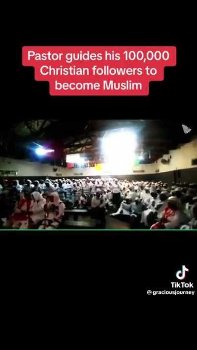 Unbelievable!! Truly it is Allah SWT only who guides.