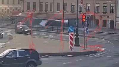 Explosion in a cafe in St. Petersburg that killed Vladlen Tatarsky