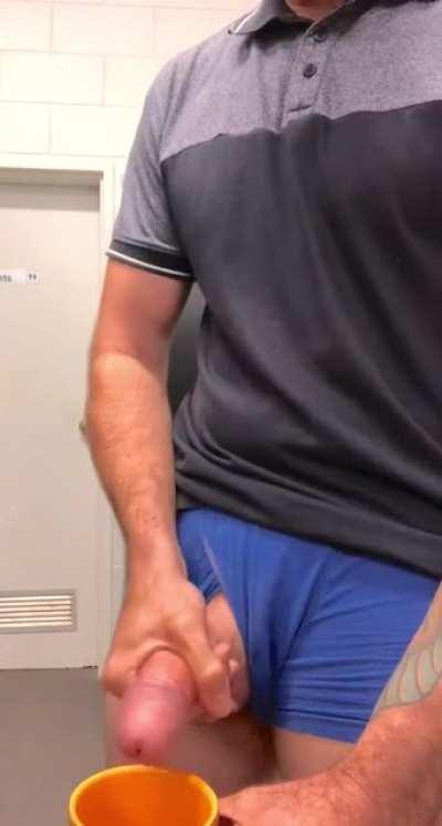 Risky work business 😌🍼☕️