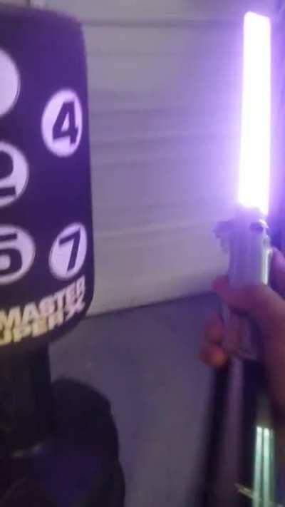 It should have been red.