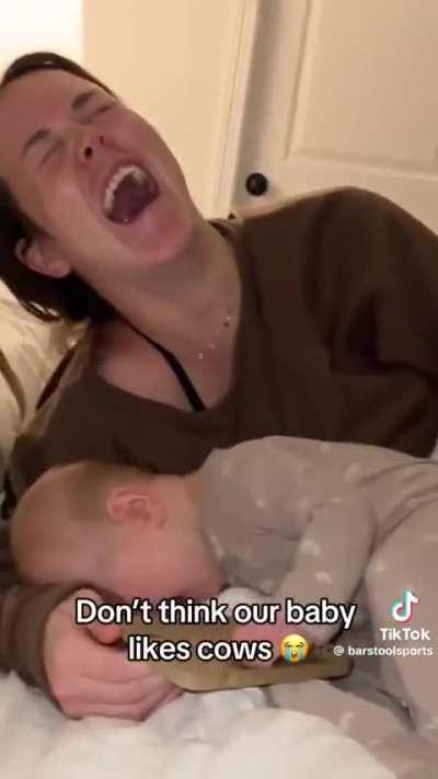 Kids don't like cows