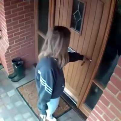 Taking the dog out, I'll be right ba