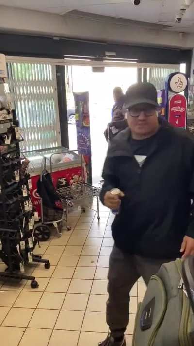 A shoplifter was caught at the Tesco store in Palmers Green.