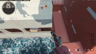 I finally made the Armada jump in Search and Destroy!