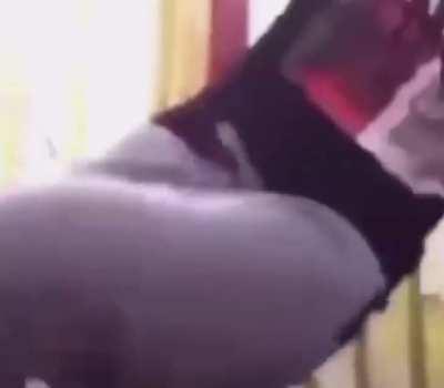 bro started levitating