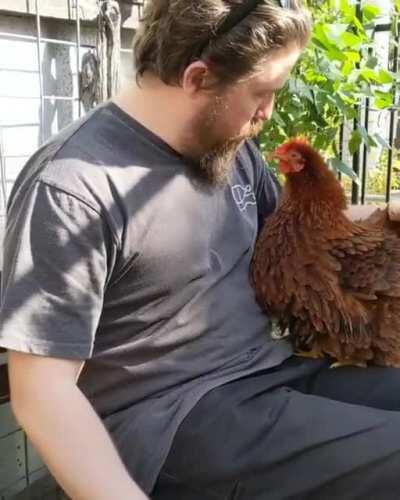 This is how you know Harriet wants to be hugged