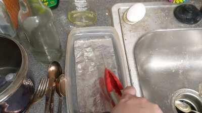 Satisfying Silver Cleaning [OC]