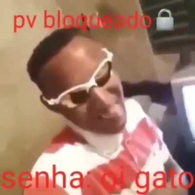 Pv bloqueado. Senha = será que o abelha é abelhosexual??? Segue lá @eoariel06_