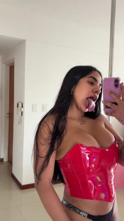 You will feel my tongue all over your body