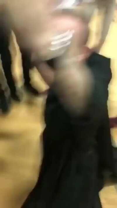 75 year old monk and school headmaster hits crazy three pointer