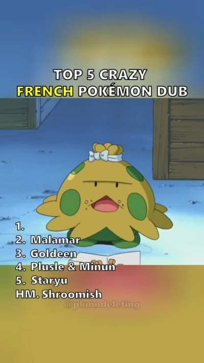 Pokemon French DUB are Diabolical