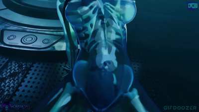 Slime Tifa dildo play (HentaiVR / Gifdoozer) [Final Fantasy 7]