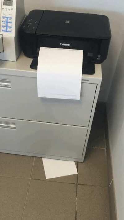 the Bermuda triangle of printed documents