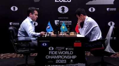 Nepo's late pawn push.