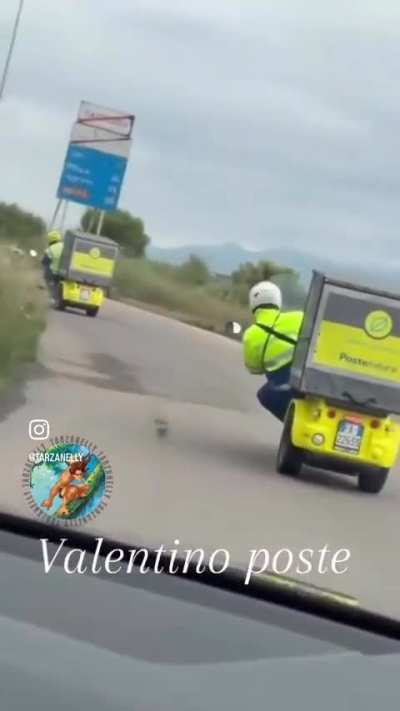 Italian postal service don’t fuck around