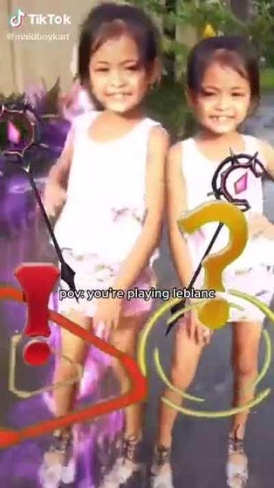 POV: You are playing LeBlanc