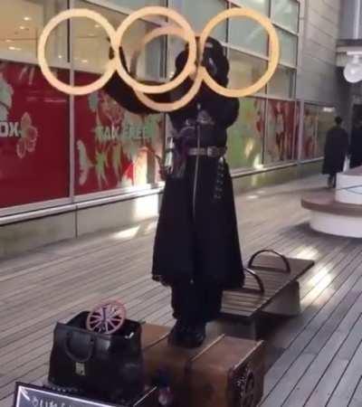 The Dancing Disks of Distraction, throwing weapons 25 dmg, acts as boomerangs. Special action to spin the rings to confuse any enemies watching