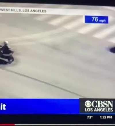 Motorcycle Crash in California