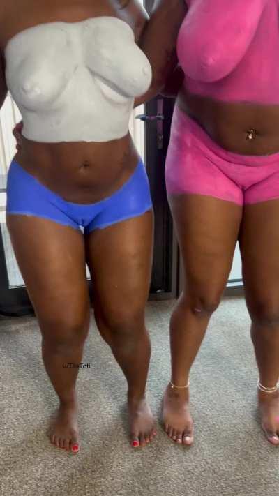 Painted clothes are much better