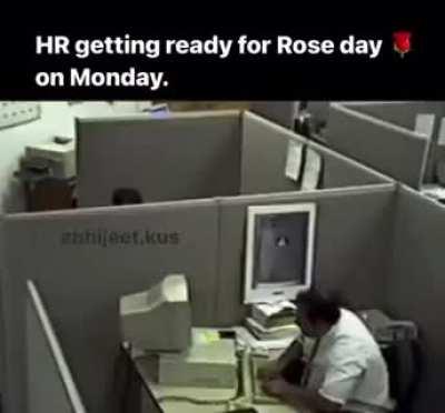 Frustrated single me with tons of office work on Monday 🥲