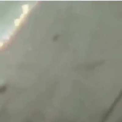 Brave man uses his homemade bomb to think big