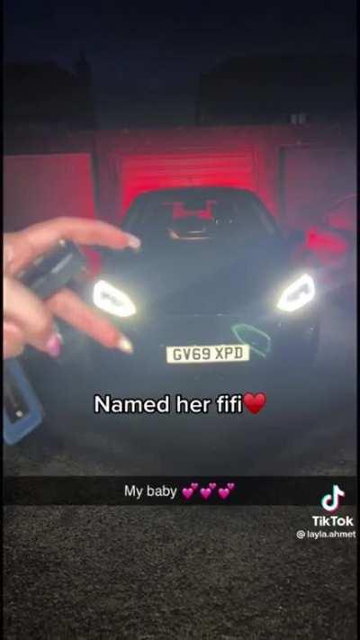 She wasn’t born to drive