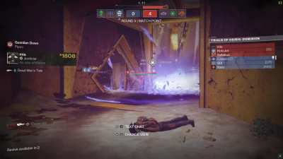 It's the craftening back or is he cheating, I swear I can't tell in this game anymore