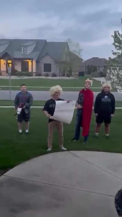 Legendary prom proposal & the amazing friendships