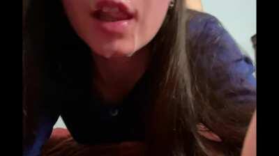 Got covered and was still ready for more 💦😜 (f) OC