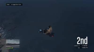 Is there a way to do this maneuver outside of stunt races?