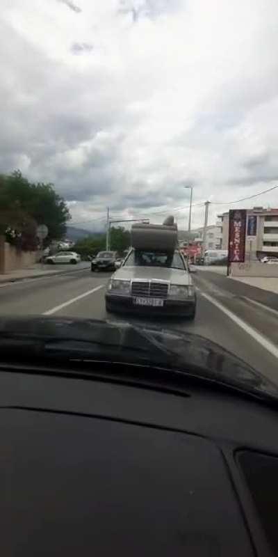 Scena iz Mr. Beana danas u Splitu