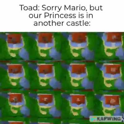Sorry Mario, but our princess could be in any one of these castles: