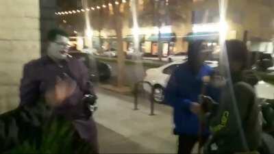 Loaf of bread thrown at homophobic Joker cosplayer