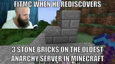 It is QUITE POSSIBLE that these bricks were placed back in 2013 by none other than 2B2T's most notorious griefer, popbob.