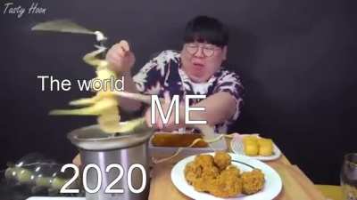 this year has been like cheese in a chocolate fountain...