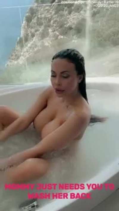 [M/S] Mommy Just Needs You to Wash Her Back