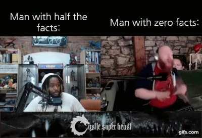 Sometimes they switch places