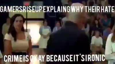 It's irnoic retar 🤬