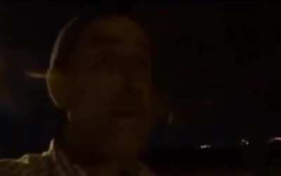 Terry Davis witnesses the Las Vegas shooting while on livestream, 2017.