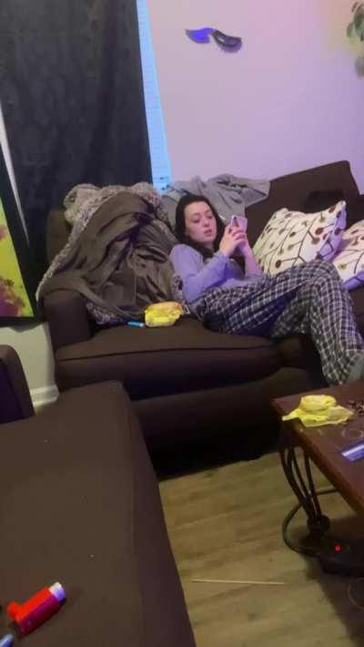 I love playing in front of my friends (;