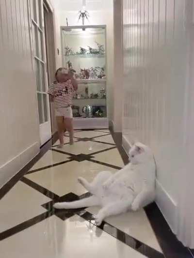 She knew what she was doing. Accidentally intentional.