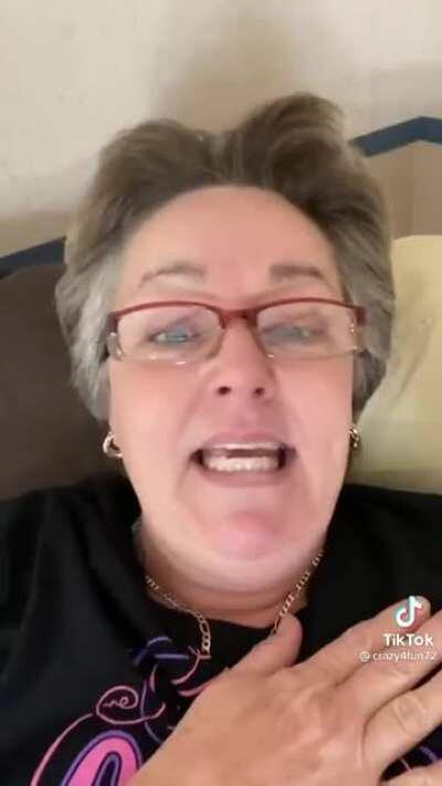 Qanon Grandma is dropping some wisdom...