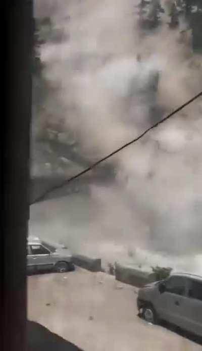 25th July 2021: Valley bridge Batseri in Sangal valley of Kinnaur, Northern India, collapses. 9 tourists dead, 3 injured