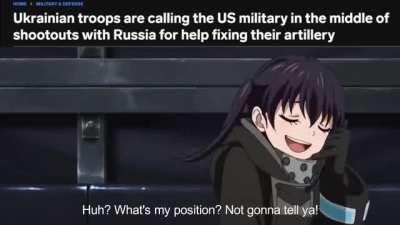 Ukrainian artillery operator calling USA when it jammed in the middle of fighting.