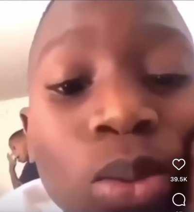 Brother is definitely using his mom’s phone