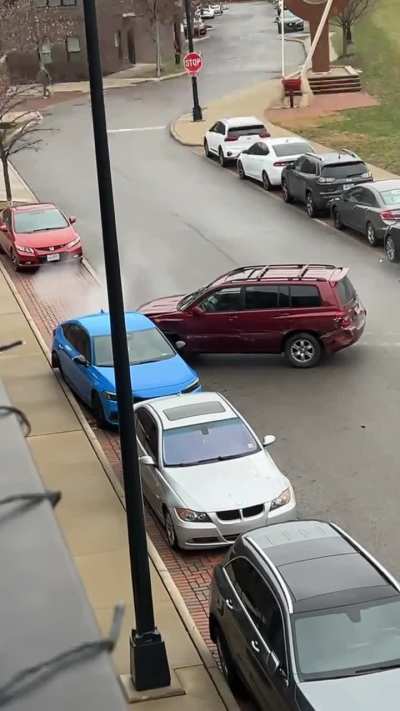 First time parallel parking…