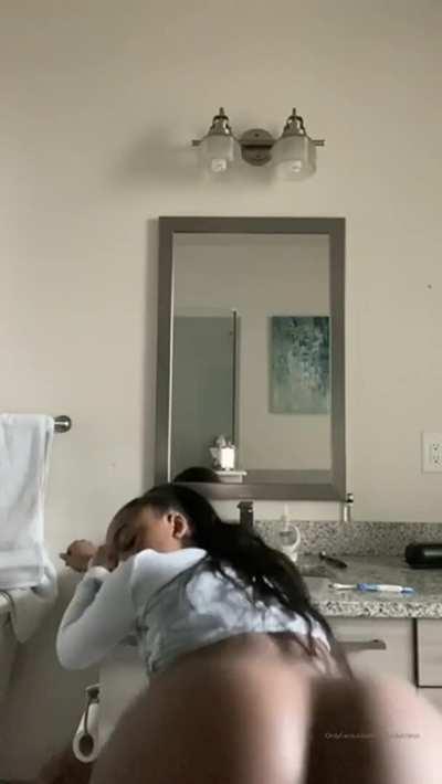 Big Tits Bubble Butt Ebony Twerking Porn GIF by lnegromo72l