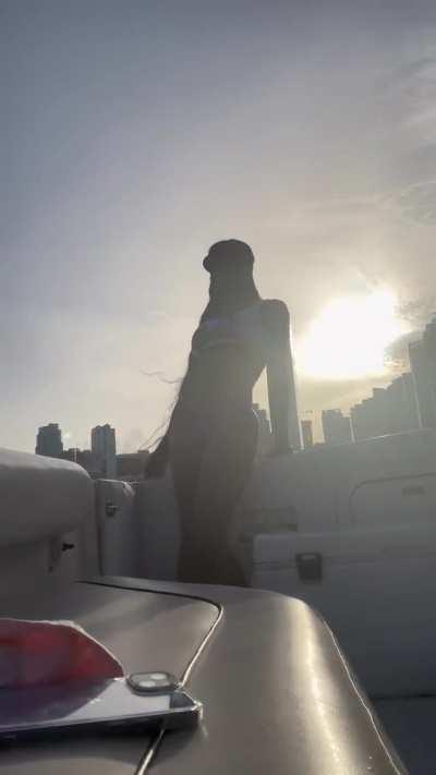 Miami boat lime @kharismawithak